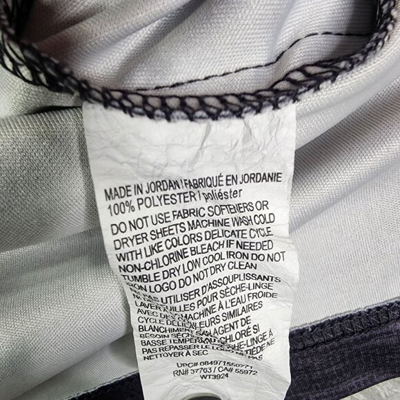 Men's Ben Hogan Performance Polo Shirt Gray Gradient 100% Polyester Size 2XL - Picture 6 of 10